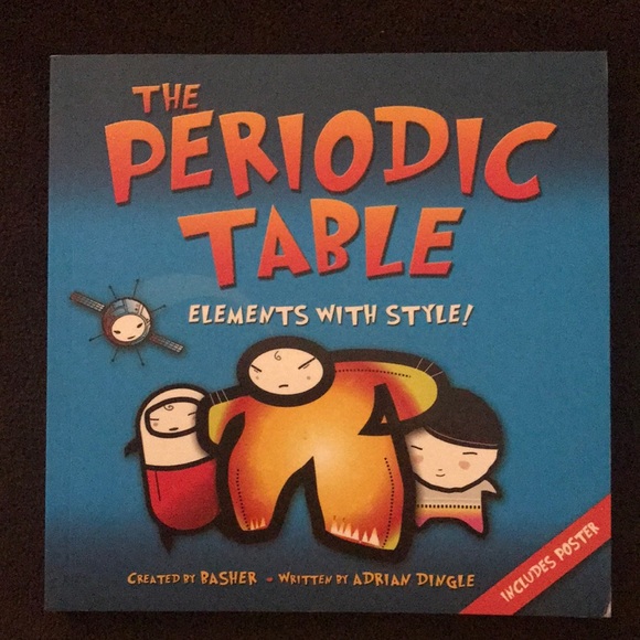 Other - PERIODIC TABLE- Children’s book. Like NEW! Paperback book includes a poster.